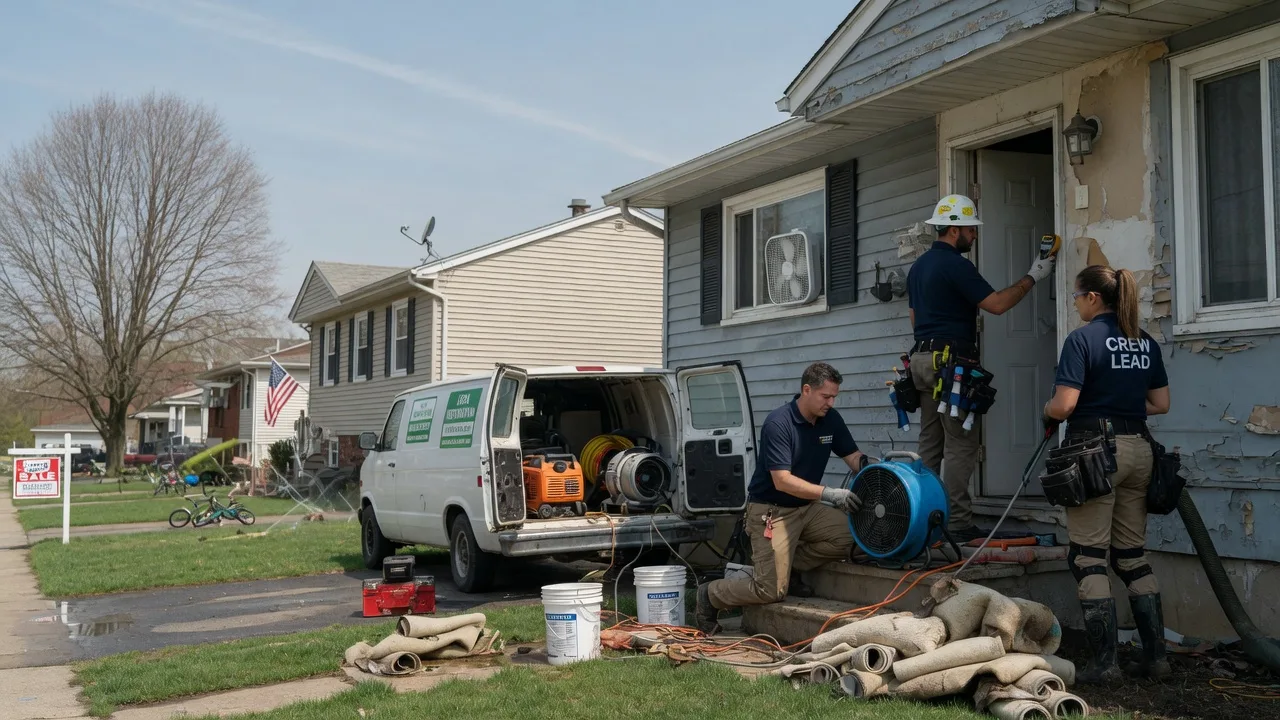 Flood Cleanup in West Green, GA near me